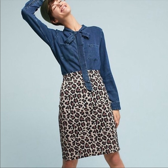 leopard pencil dress